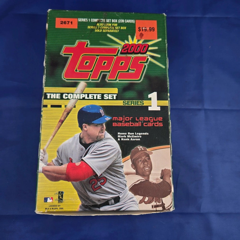 2000 Topps Series 1 MLB Baseball‎ Cards 239 Cards Complete